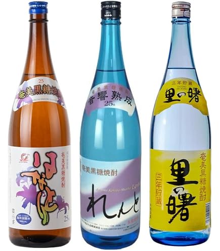 Amazon.co.jp: 黒糖焼酎6本セット 黒麹仕込み 甕壺三年貯蔵海亀の